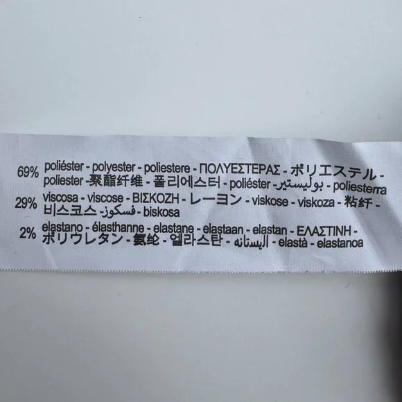 ZARA Gingham Pull-On Pants | Elastic Waist | Black & Beige | 2–3Y | NWT - Picture 4 of 6